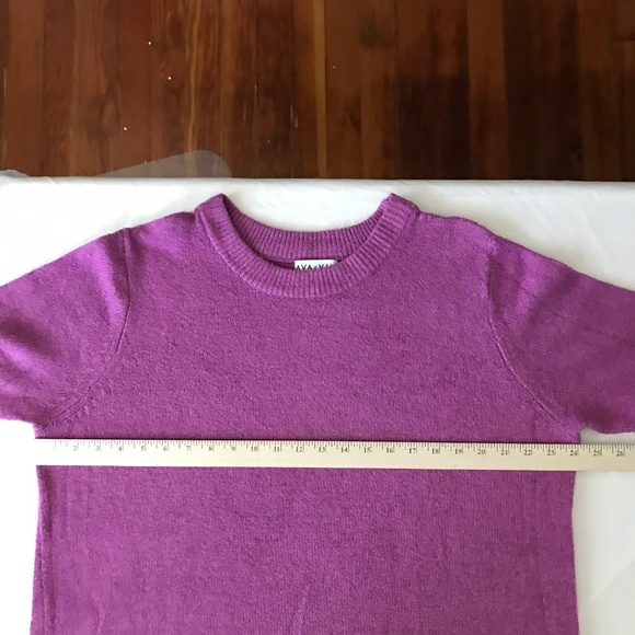 AVA & VIV Crew Neck Sweater Long Sleeve Purple Pink Women’s Plus Size 2X - Picture 7 of 13